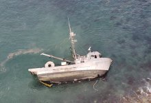 Spill Response Turns to Salvage Operation for Grounded Fishing Boat at Santa Cruz Island