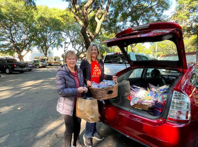Crane School Second Graders Offer Gifts of Comfort for Guests of