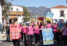 Women’s March 2023 Draws Hundreds in Santa Barbara