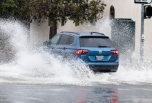 Amid Light Rains, Effects from Previous Storm Close Trails Above Santa Barbara