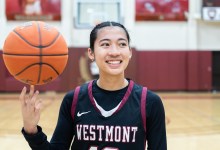 Stefanie Berberabe Shoots and Scores to Become Westmont’s All-Time Leader