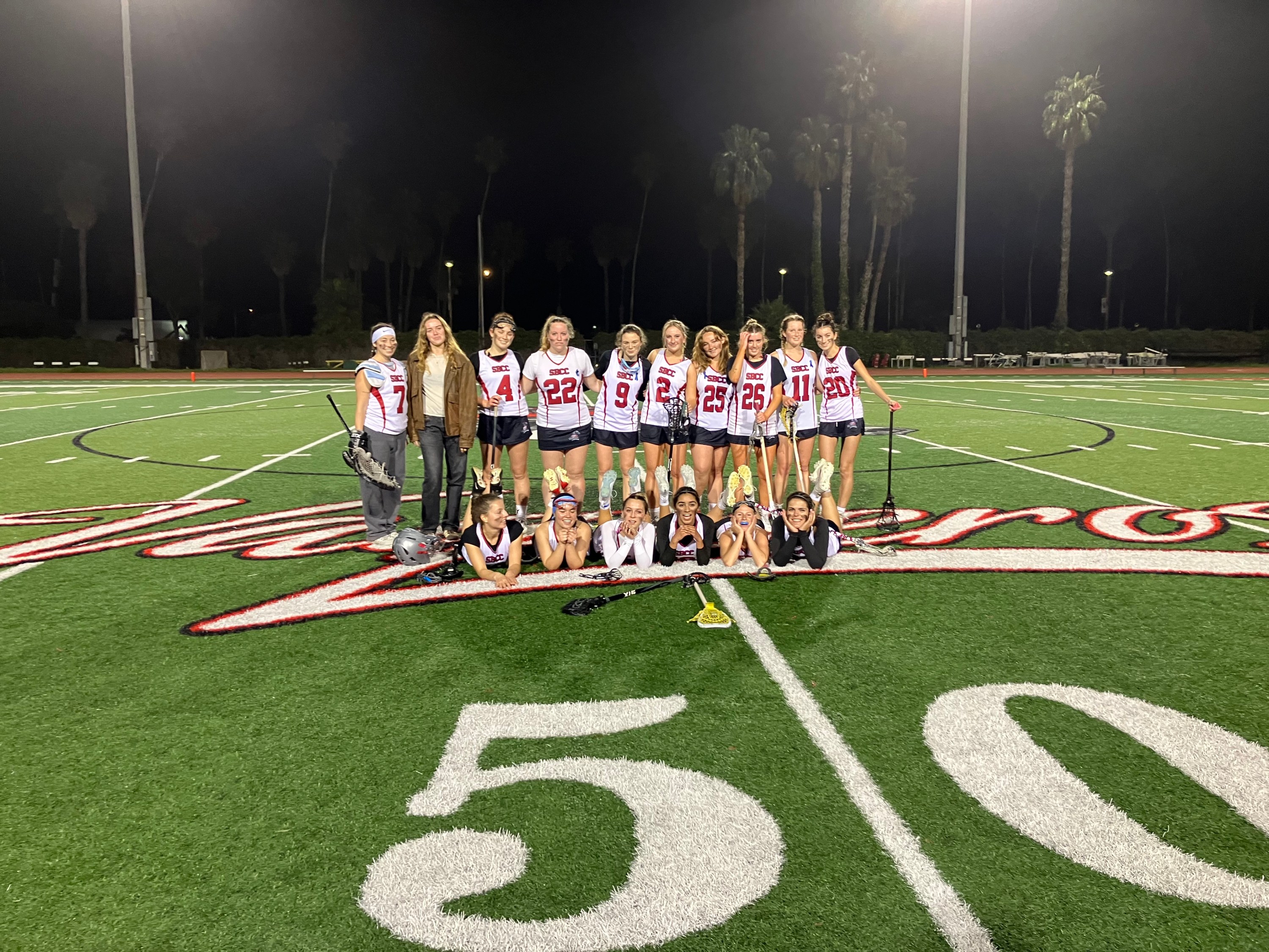 SBCC Women's Lacrosse Dominates in Return to La Playa Stadium The