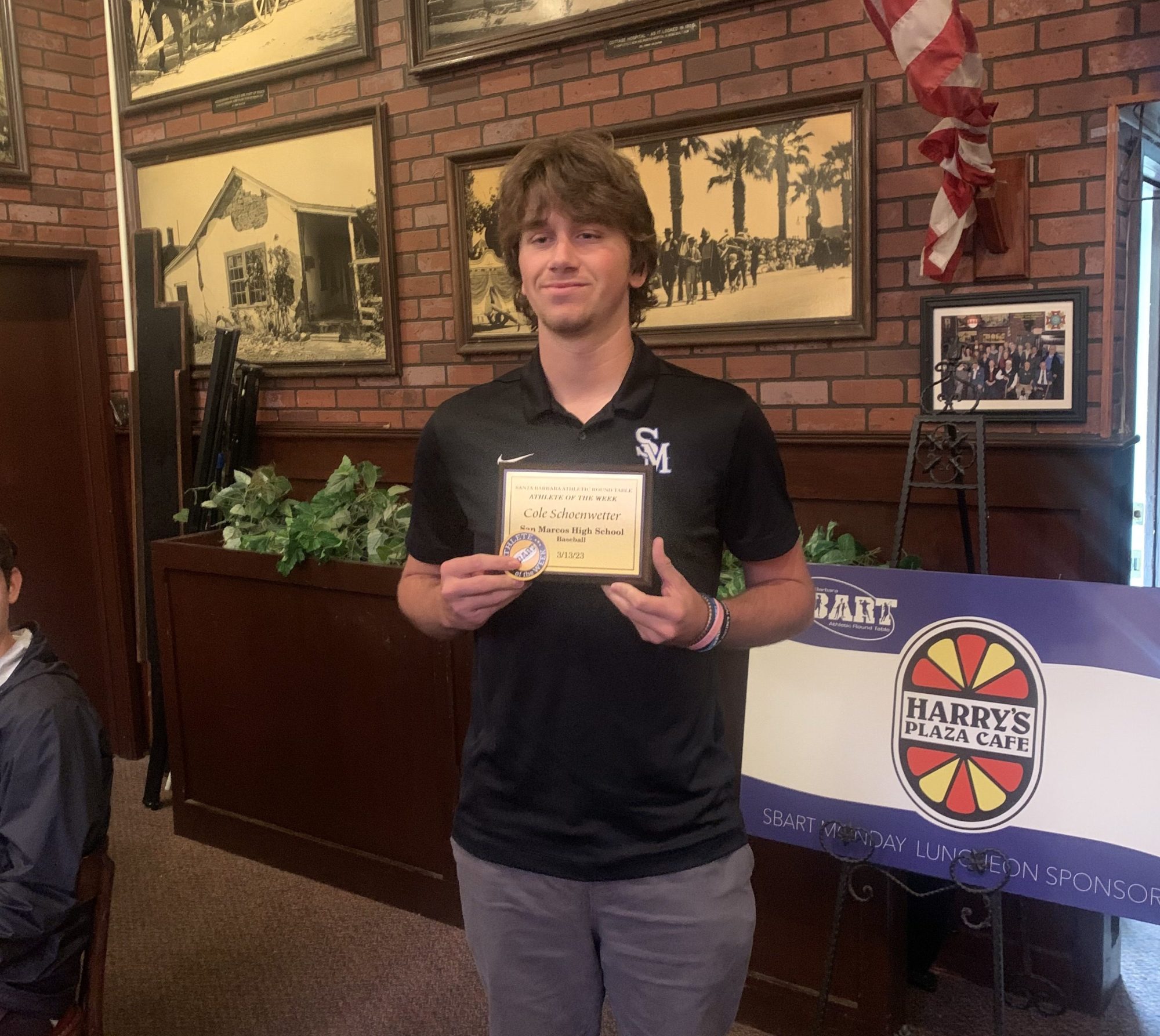 Cole Schoenwetter and Anne Knecht Named SBART Athletes of the Week