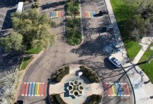 Breaking Agreement with Campus Pride Group, Santa Ynez High Paints over Rainbow Crosswalks