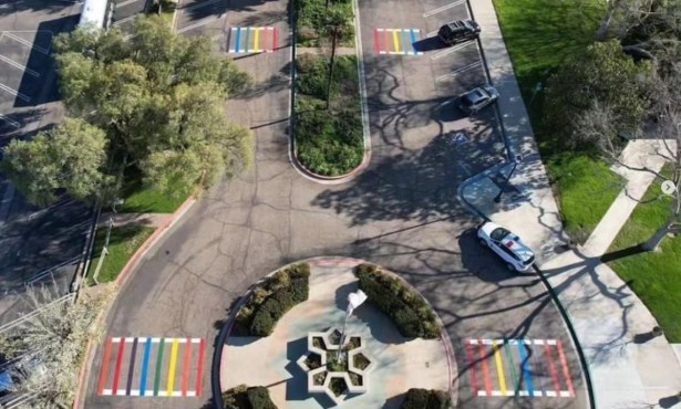 Breaking Agreement with Campus Pride Group, Santa Ynez High Paints over Rainbow Crosswalks