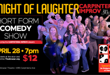 A Night of Laughter Short Form Improv Comedy Show