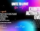 Unite to Light the Night Exhibition Activation