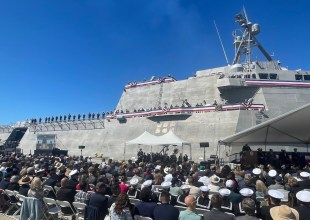 Santa Barbara’s Namesake Navy Warship Makes History
