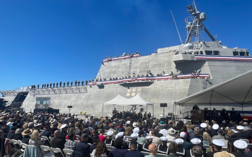 Santa Barbara’s Namesake Navy Warship Makes History
