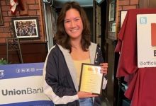 SBART Press Luncheon: Ava Bennett Receives Scholar Athlete Award for Dos Pueblos