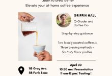 Coffee Brewing Workshop with Griffin Hall