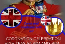 British Coronation Celebration High Tea Event
