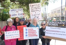 Protesters Rally in Santa Barbara Against Looming Abortion Pill Restrictions