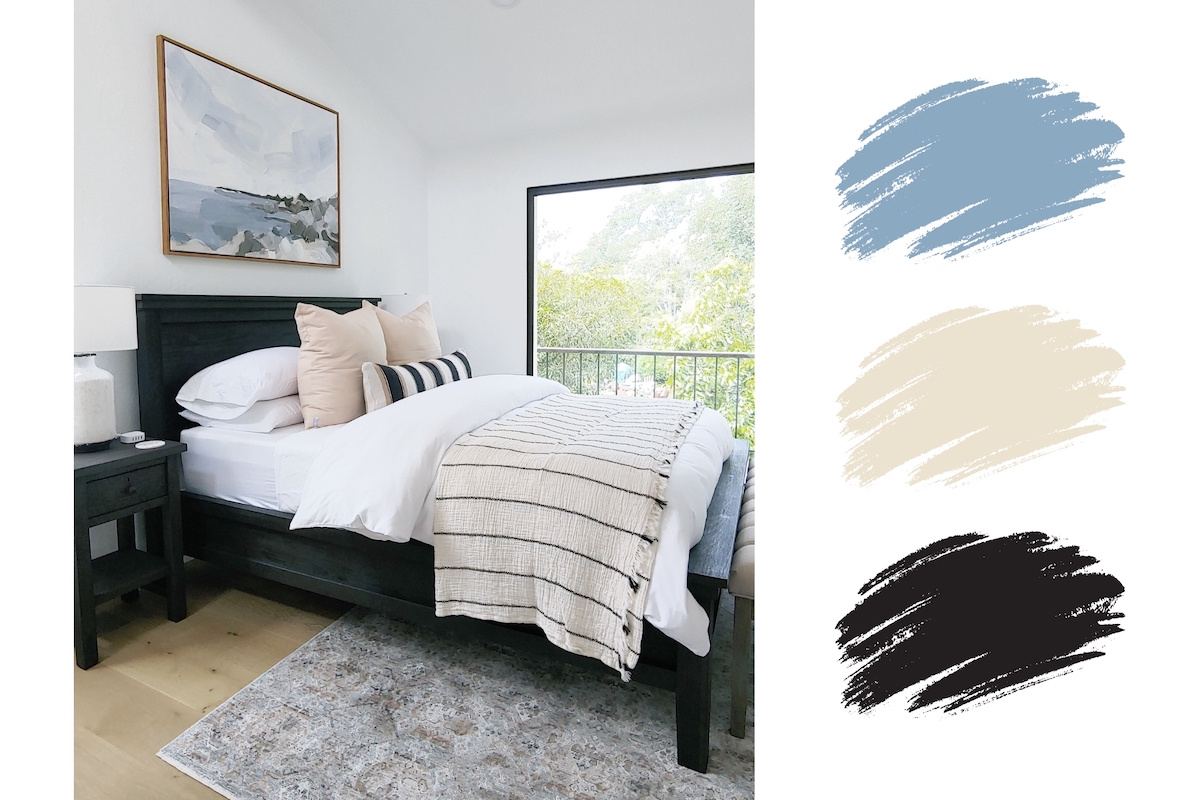 Grey And Blue Bedroom Color Schemes