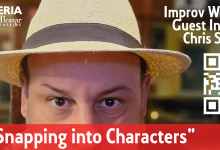 “Snapping into characters” Live Improv Workshop