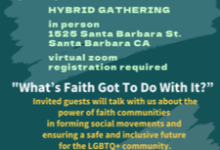 PFLAG Santa Barbara May Meeting