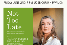 Rebecca Solnit: Not Too Late, A Climate Book Talk