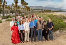 2023 Old Spanish Days Board of Directors Gather on Cabrillo Boulevard for Iconic Photo