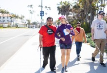 Blind Fitness Beach Walk & Run for Health