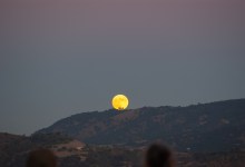 Full Moon Sunset Nature Hike above Ojai Valley