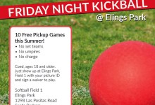 Free Friday Night Kickball at Elings Park