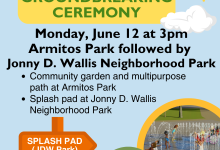 Join Us for a Groundbreaking Ceremony for the City’s First Community Garden and Splash Pad on June 12