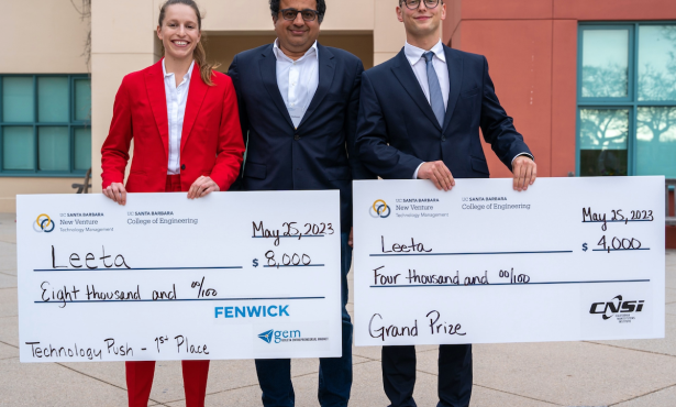Leeta Wins UC Santa Barbara’s 24th Annual New Venture Competition
