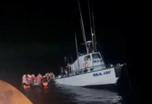 14 People Rescued After Abandoning Ship near Santa Cruz Island