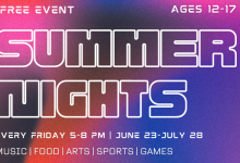 Summer Nights – Downtown Free Teen Program
