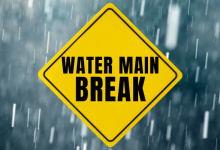 Water Main Break on the 3800 Block of State Street