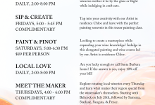 Join us for Summer Specials//Wine Showcase!