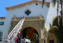 Man Rescued After Climbing Santa Barbara Courthouse