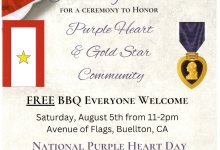 Honoring Purple Heart & Gold Star Community
