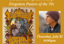 Chaucer’s Book Talk with Local Artist Rick Sharp