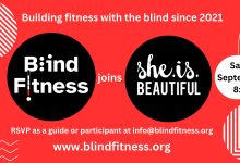 Blind Fitness Joins “She is Beautiful”