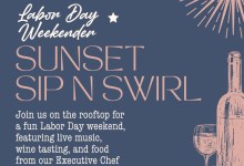 Labor Day Weekender ‘Sip N Swirl’