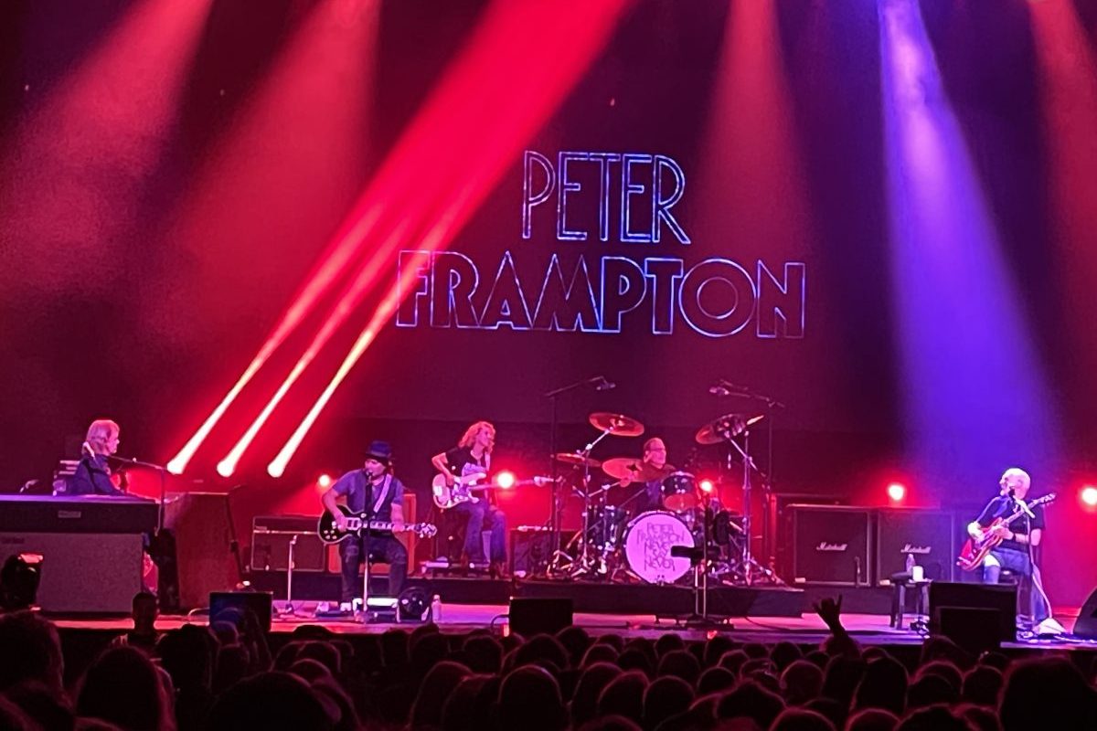 Review  Peter Frampton Shines On at the Arlington in Santa