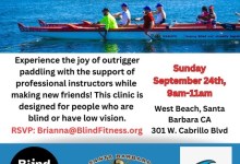 Blind Fitness Outrigger Canoe Clinic