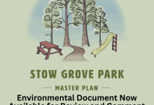 Environmental Document for Stow Grove Park Master Plan Project Ready for Review