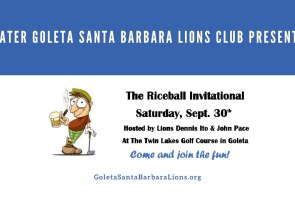 Lions Club of Goleta Presents “Riceball” Golf Invitational