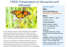 Presentation by the UC Master Gardeners of Santa Barbara County