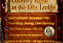 Country Night at the Elks – 1 yr Anniversary