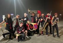 Brasscals at the Avocado Festival in Carp!