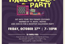90’s Halloween Rooftop Party!