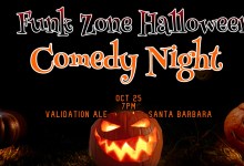 Halloween Themed Comedy Night Validation Ale