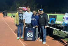 Santa Barbara Football Legend Alex Mack’s Jersey #65 Retired in Special Ceremony