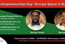 Black Entrepreneurship: Occupy Space in Business