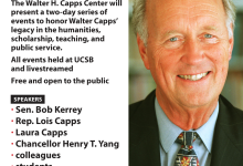 Celebrating the Legacy of Walter H. Capps