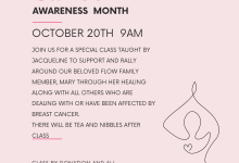 Flow Yoga In Benefit of Breast Cancer Awareness