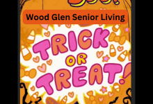 Safe trick-or-treating at Wood Glen Senior Living